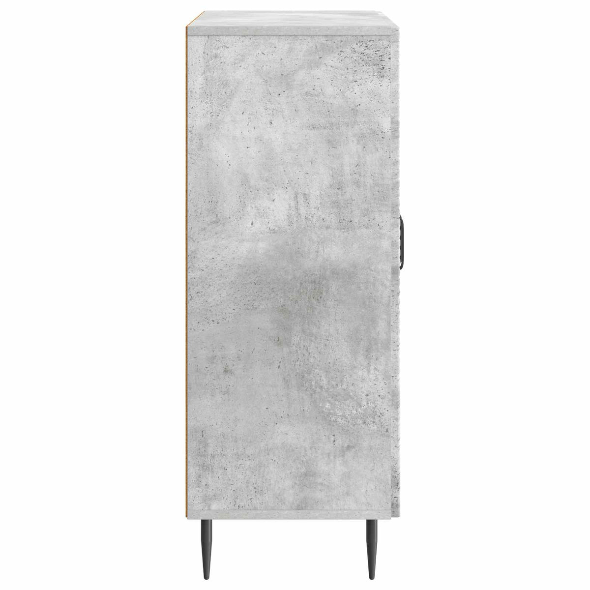 Sideboard Betongrau 66 x 34,5 x 89,5 cm Holzwerkstoff