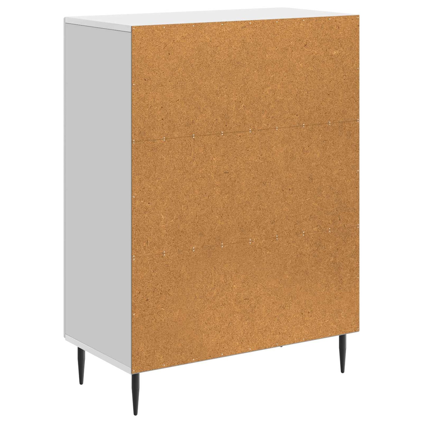 Sideboard Hochglanz Weiß 66 x 34,5 x 89,5 cm Holzwerkstoff