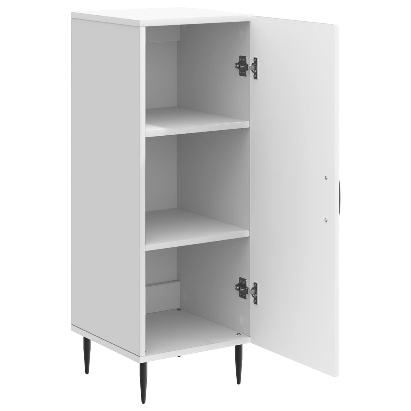 Sideboard Weiß 33 x 34,5 x 89,5 cm Holzwerkstoff