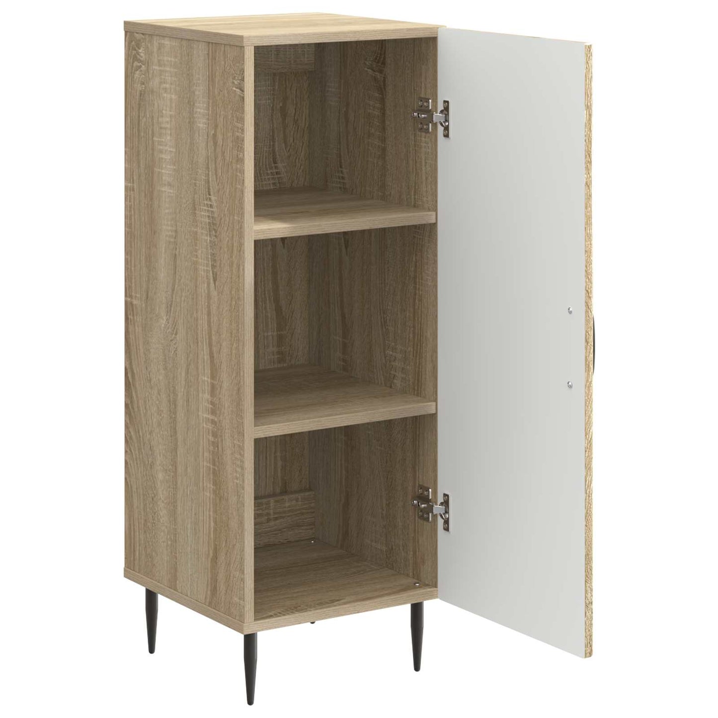 Sideboard Sonoma-Eiche 33 x 34,5 x 89,5 cm Holzwerkstoff