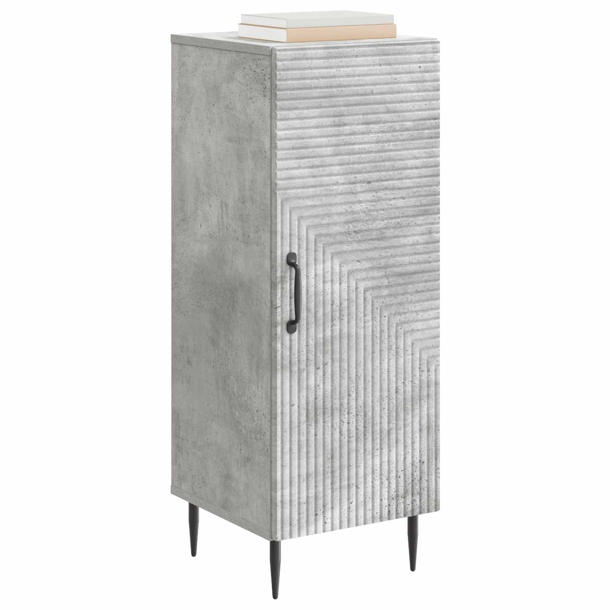 Sideboard Betongrau 33 x 34,5 x 89,5 cm Holzwerkstoff
