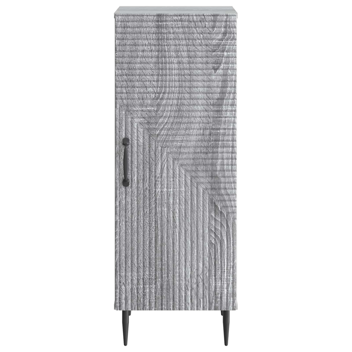 Sideboard Sonoma-Grau 33 x 34,5 x 89,5 cm Holzwerkstoff
