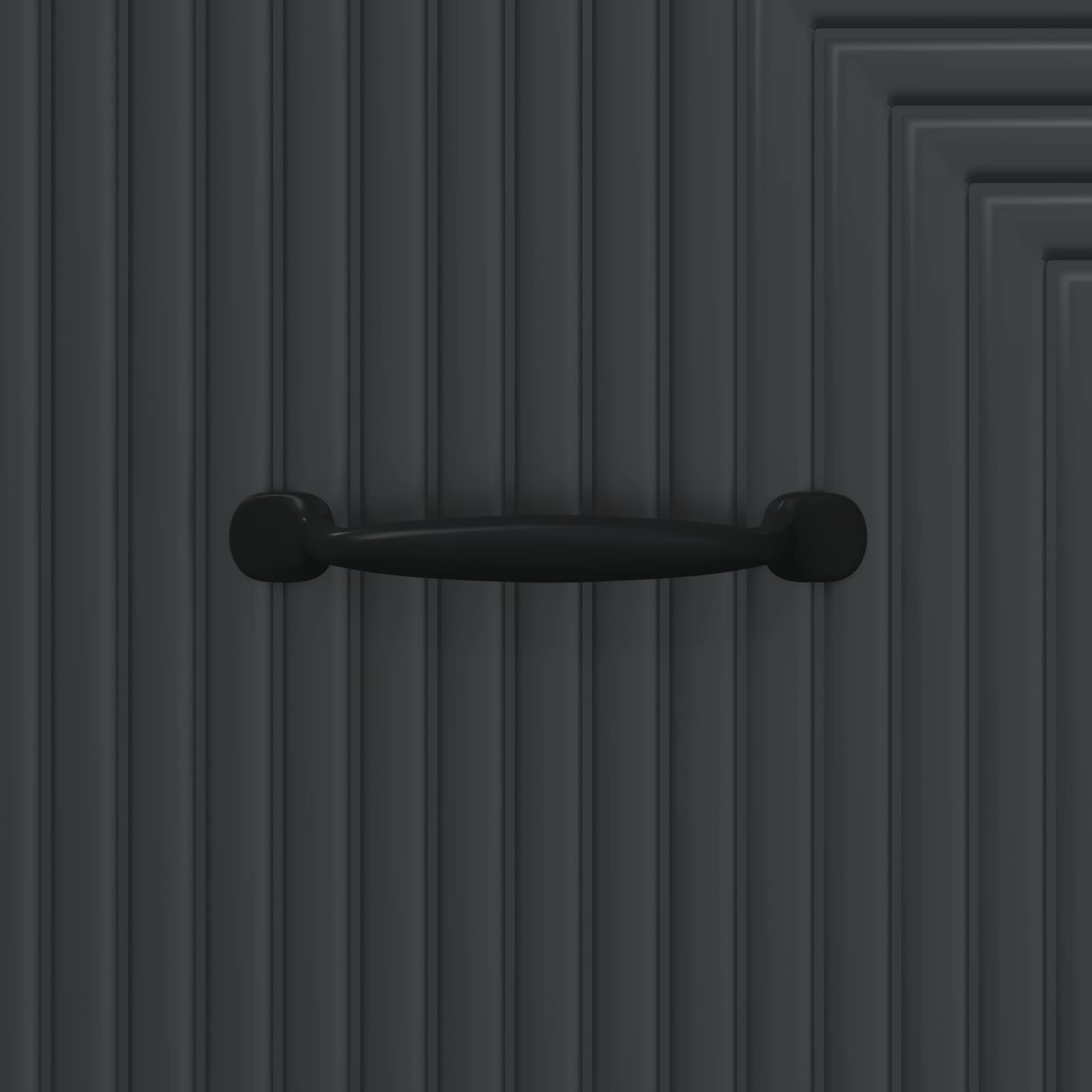 Schubladenschrank Schwarz 66 x 34,5 x 89,5 cm Holzwerkstoff