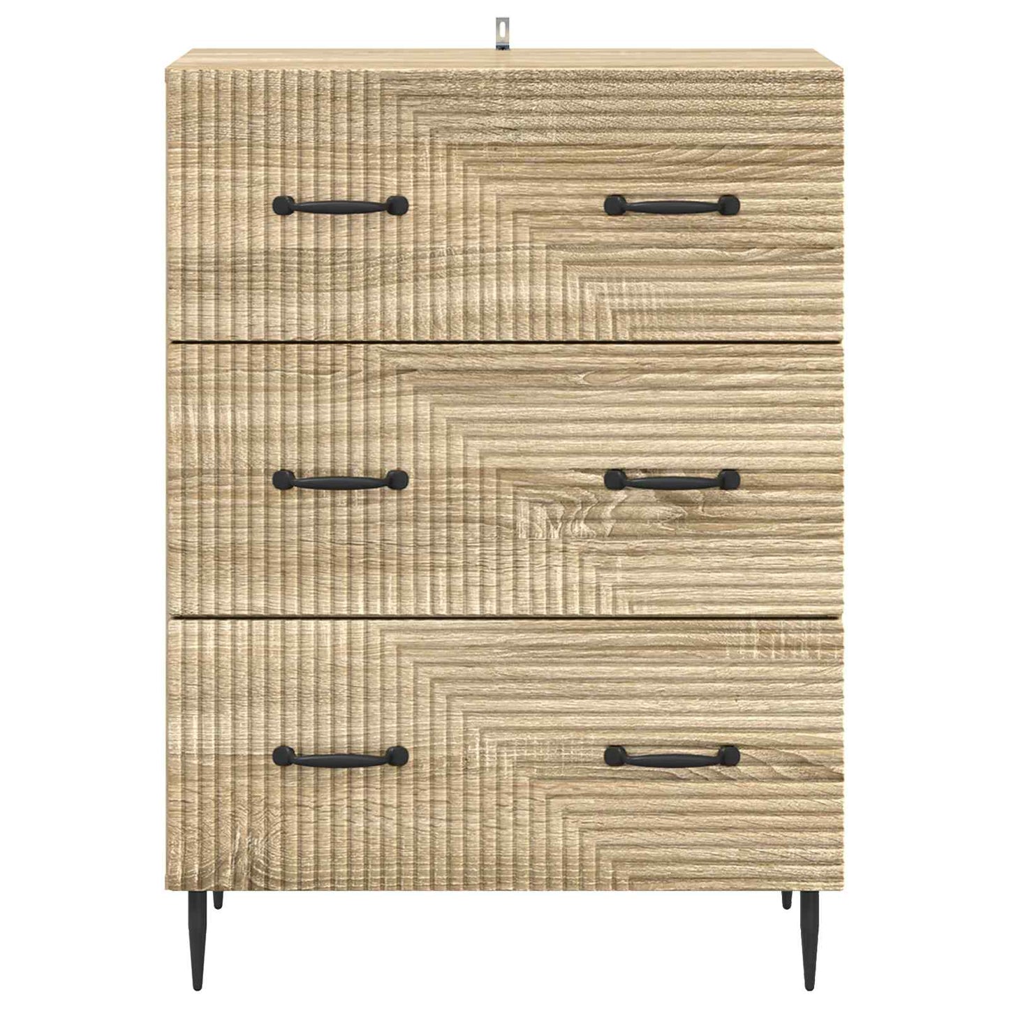 Schubladenschrank Sonoma-Eiche 66 x 34,5 x 89,5 cm