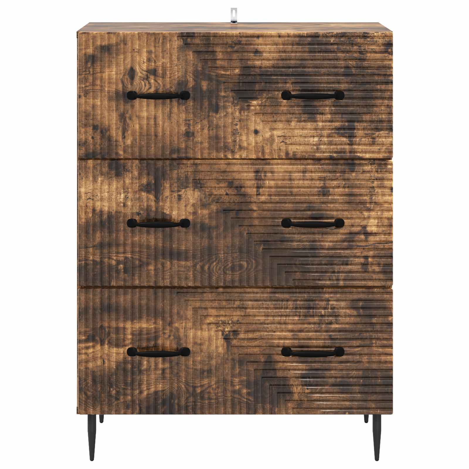 Schubladenschrank Geräucherte Eiche 66 x 34,5 x 89,5 cm