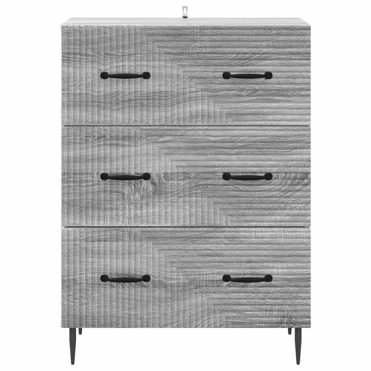 Schubladenschrank Grau Sonoma 66 x 34,5 x 89,5 cm Holzwerkstoff