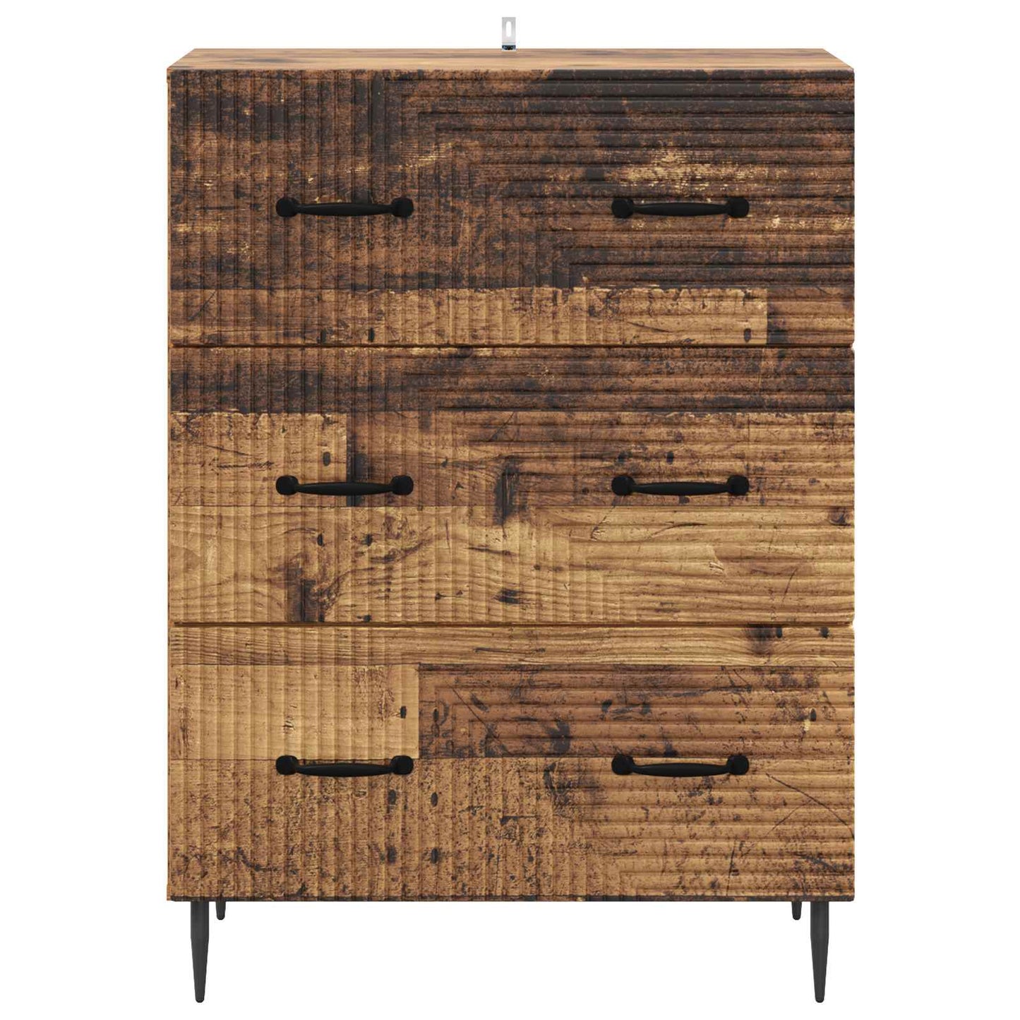 Schubladenschrank Altholz 66 x 34,5 x 89,5 cm Holzwerkstoff