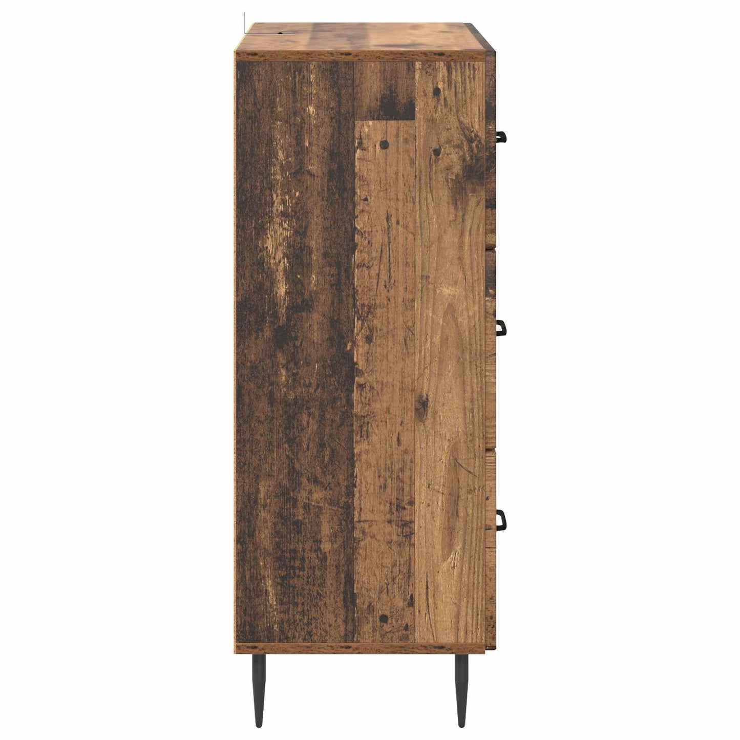 Schubladenschrank Altholz 66 x 34,5 x 89,5 cm Holzwerkstoff