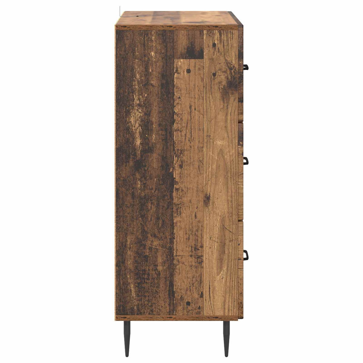 Schubladenschrank Altholz 66 x 34,5 x 89,5 cm Holzwerkstoff