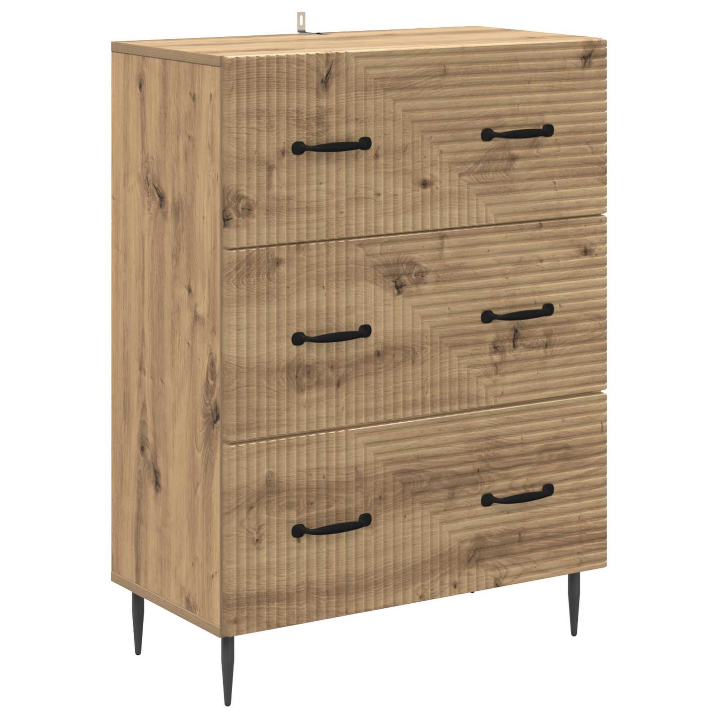 Schubladenschrank 66 x 34,5 x 89,5 cm Holzwerkstoff