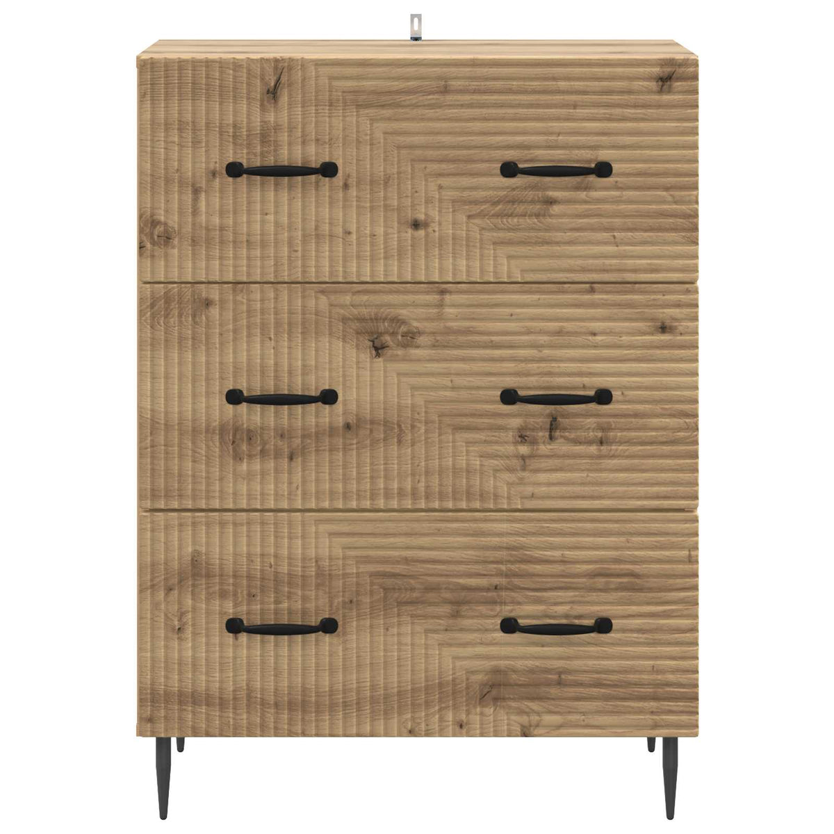 Schubladenschrank 66 x 34,5 x 89,5 cm Holzwerkstoff