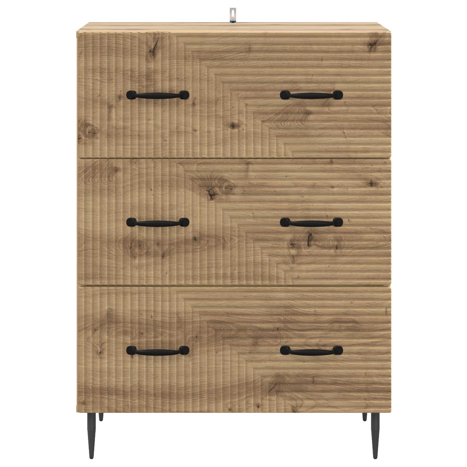 Schubladenschrank 66 x 34,5 x 89,5 cm Holzwerkstoff