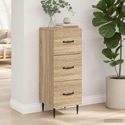 Schubladenschrank Sonoma-Eiche 33 x 34,5 x 89,5 cm