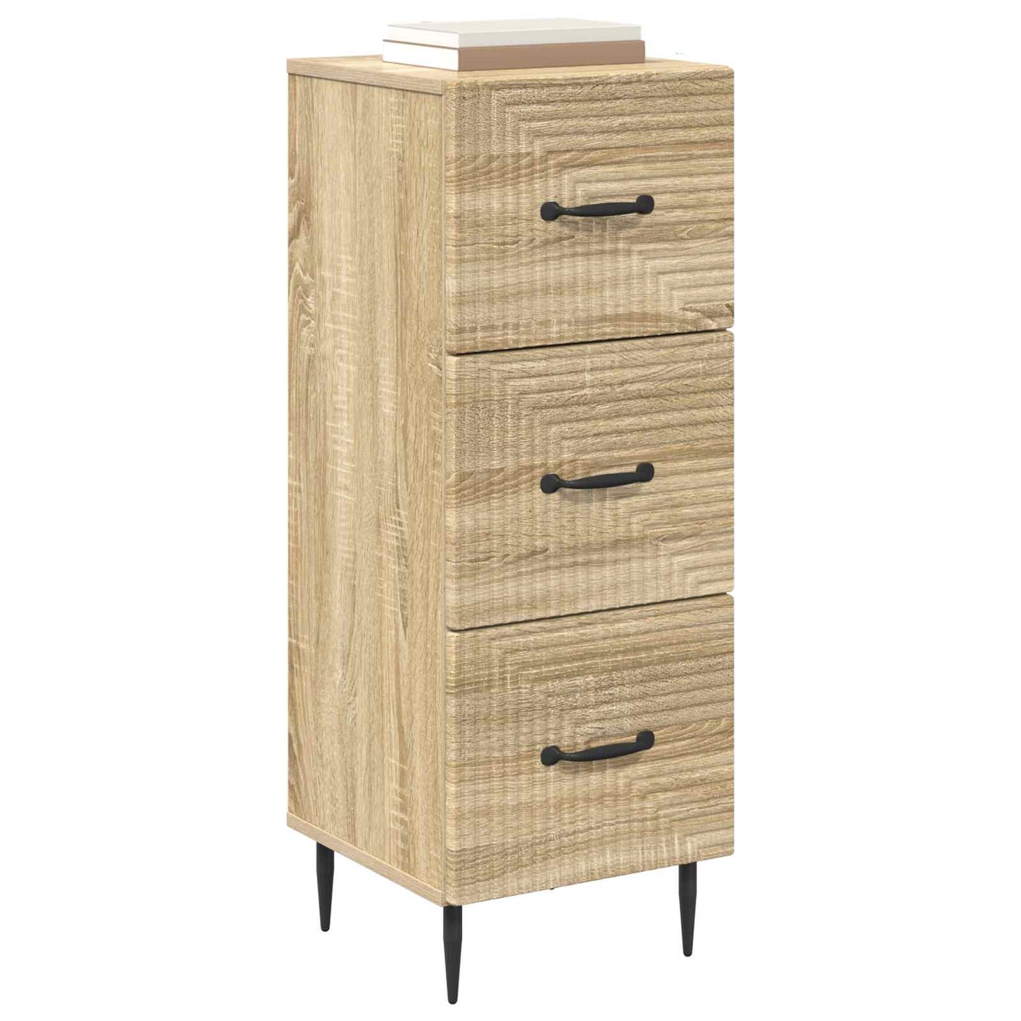 Schubladenschrank Sonoma-Eiche 33 x 34,5 x 89,5 cm