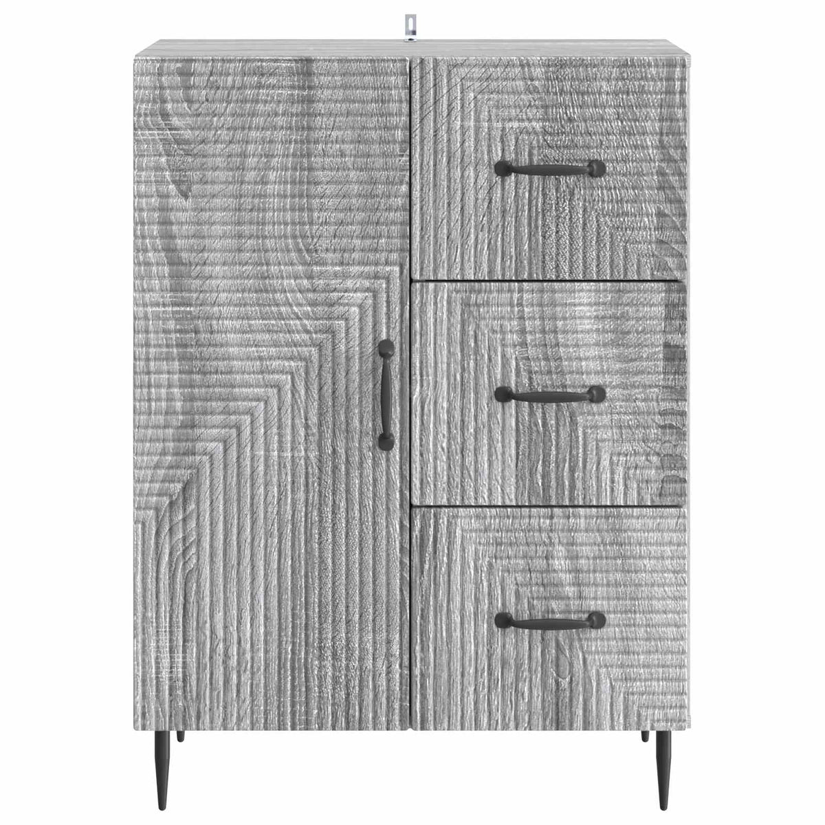 Sideboard Graues Sonoma 66 x 34,5 x 89,5 cm Holzwerkstoff