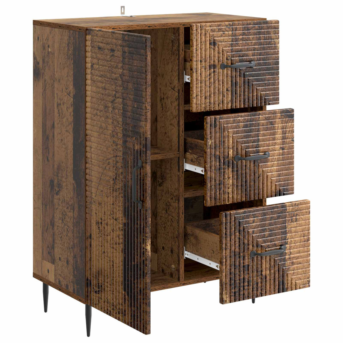 Sideboard Altholz 66 x 34,5 x 89,5 cm Holzwerkstoff