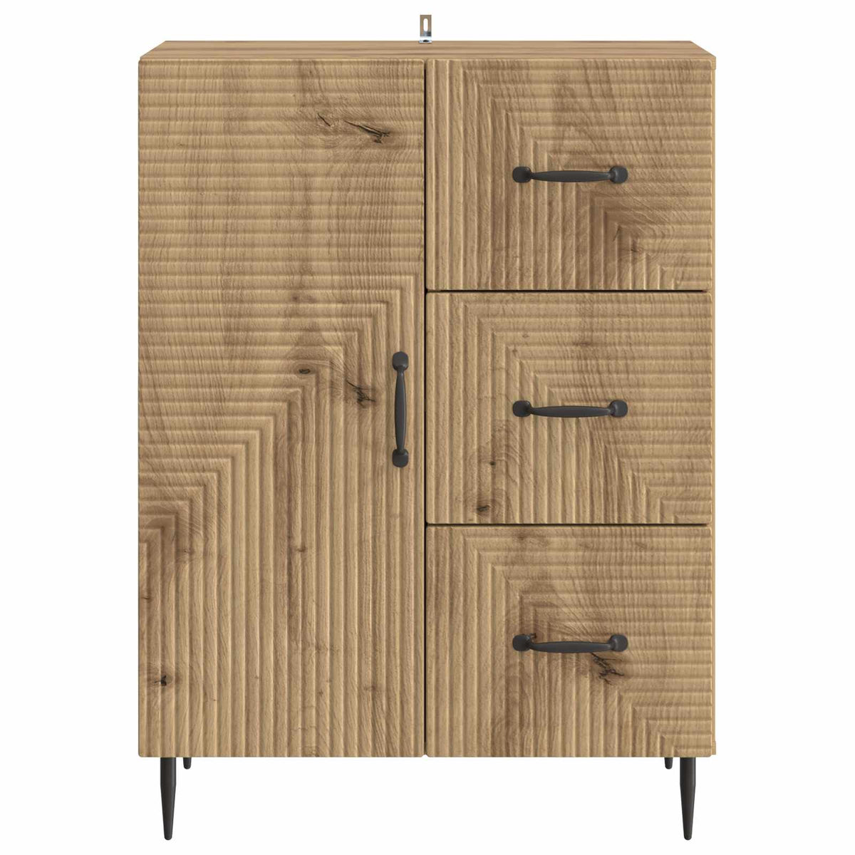Sideboard Artisan-Eiche 66 x 34,5 x 89,5 cm Holzwerkstoff