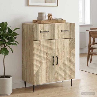 Sideboard Sonoma-Eiche 66 x 34,5 x 89,5 cm Holzwerkstoff