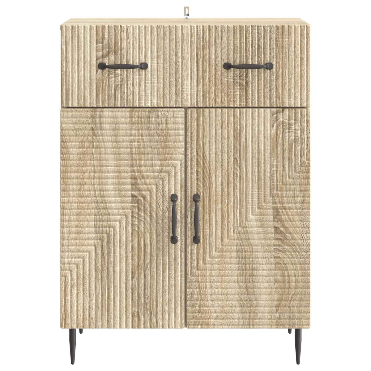 Sideboard Sonoma-Eiche 66 x 34,5 x 89,5 cm Holzwerkstoff