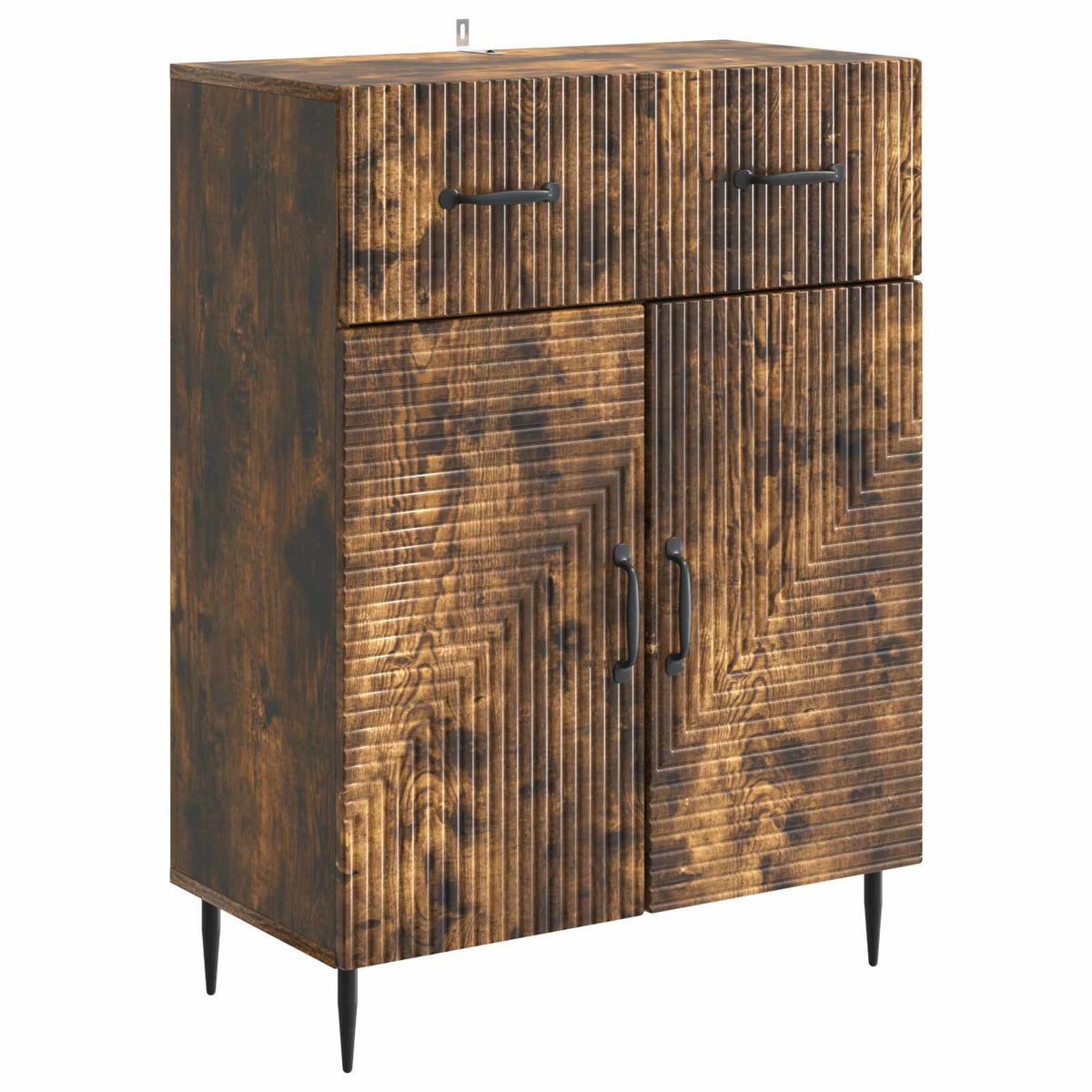 Sideboard Räuchereiche 66 x 34,5 x 89,5 cm Holzwerkstoff