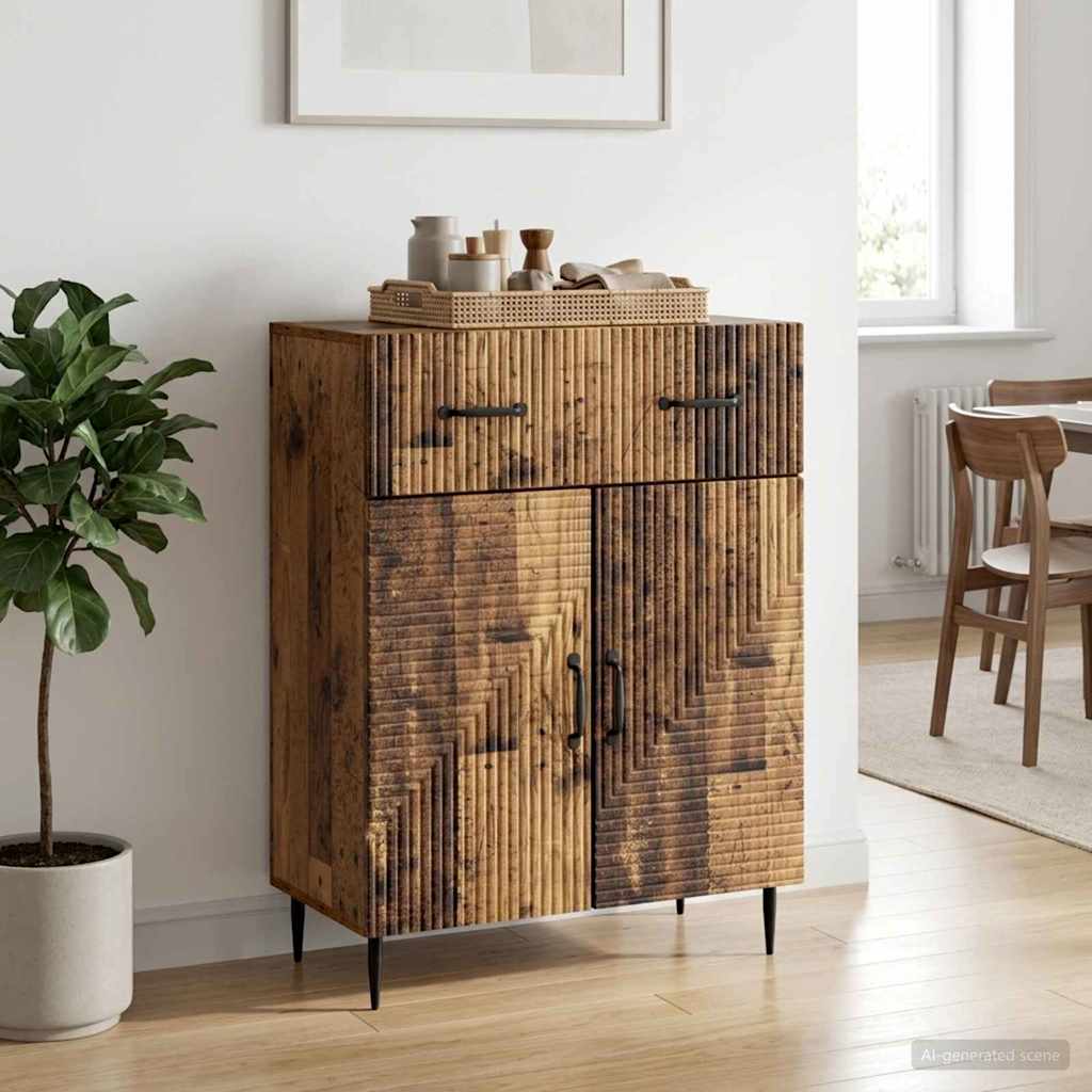 Sideboard Altholz 66 x 34,5 x 89,5 cm Holzwerkstoff