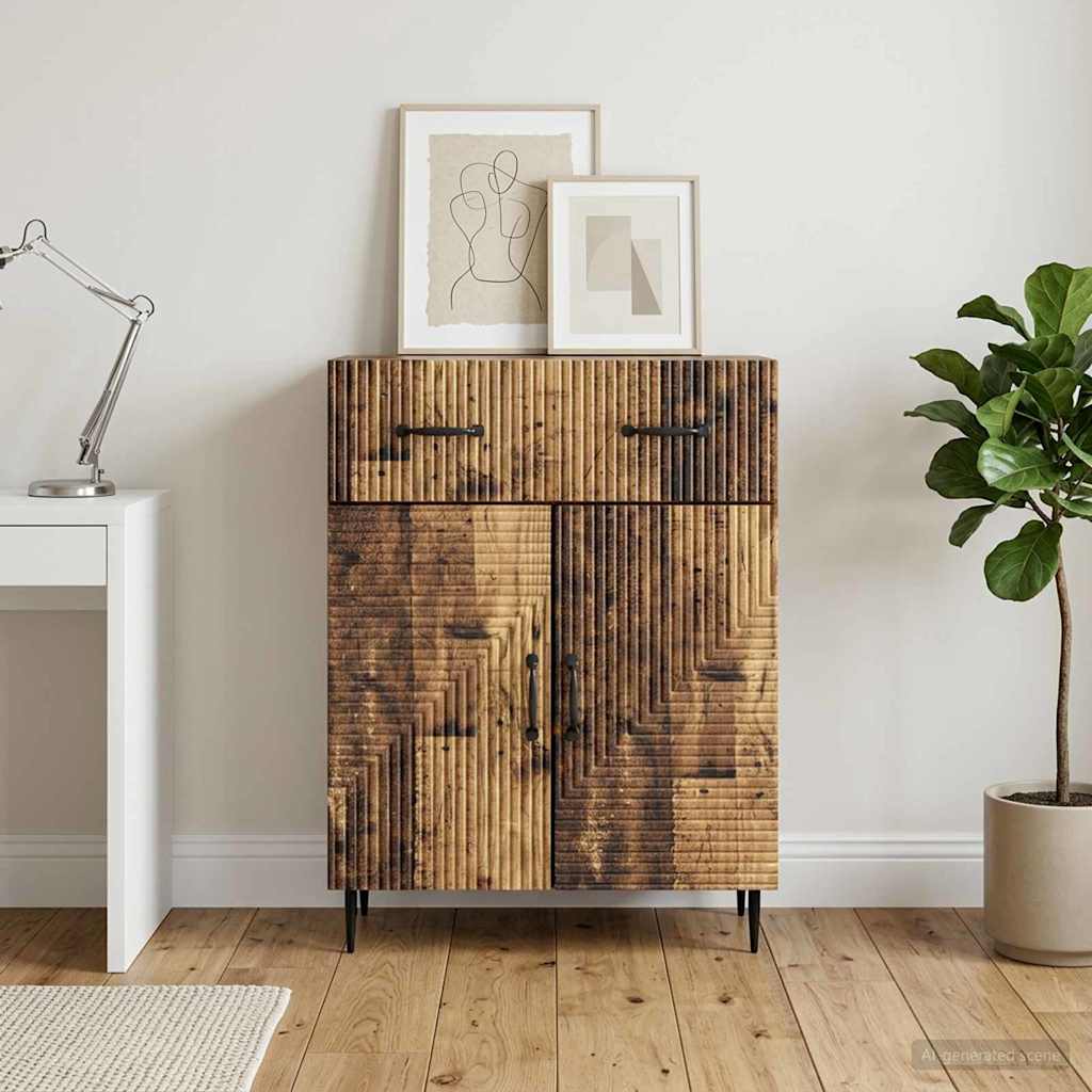 Sideboard Altholz 66 x 34,5 x 89,5 cm Holzwerkstoff