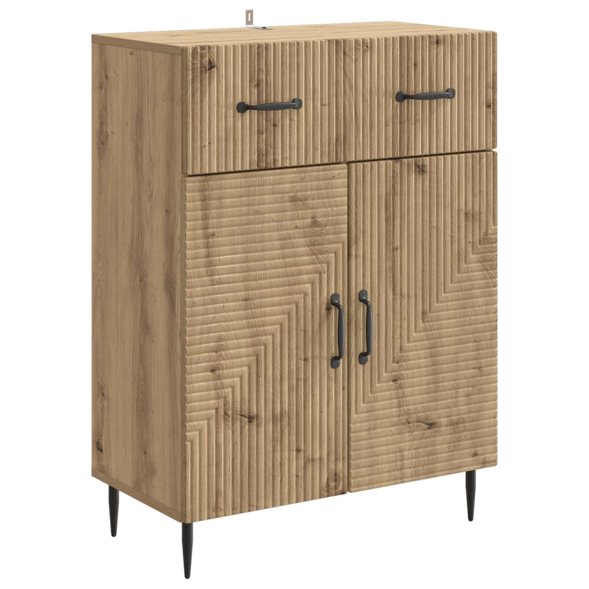 Sideboard Artisan-Eiche 66 x 34,5 x 89,5 cm Holzwerkstoff