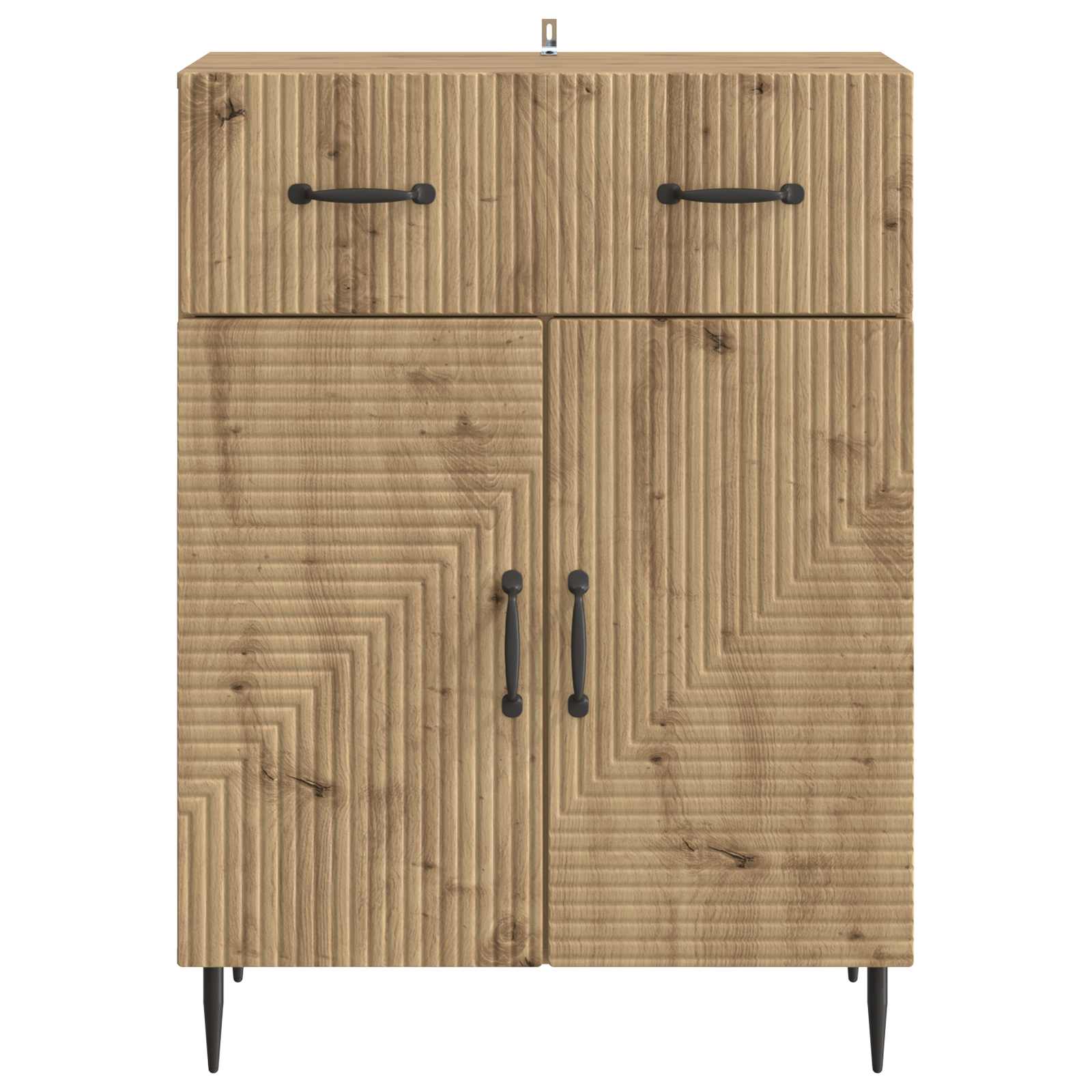 Sideboard Artisan-Eiche 66 x 34,5 x 89,5 cm Holzwerkstoff