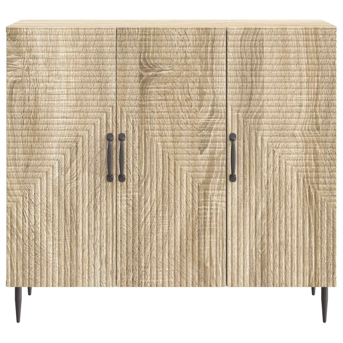 Sideboard Sonoma-Eiche 89 x 34,5 x 80 cm Holzwerkstoff