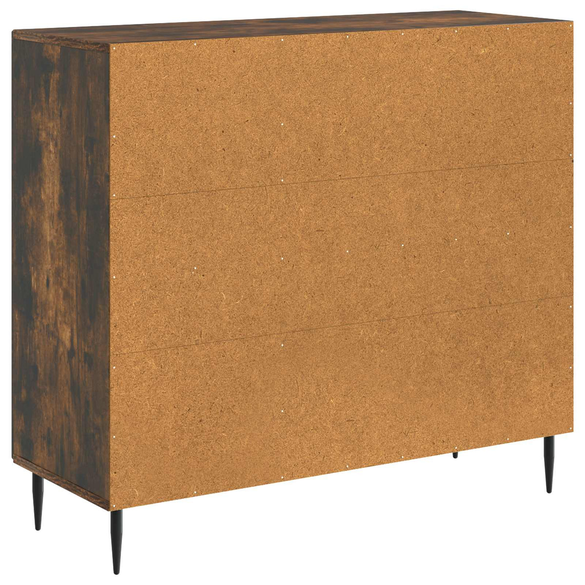 Sideboard Geräucherte Eiche 89 x 34,5 x 80 cm Holzwerkstoff