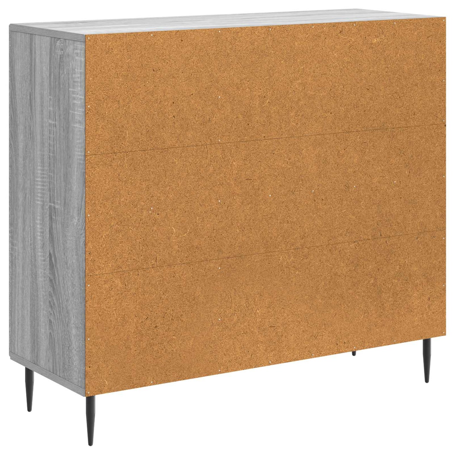 Sideboard Graues Sonoma 89 x 34,5 x 80 cm Holzwerkstoff
