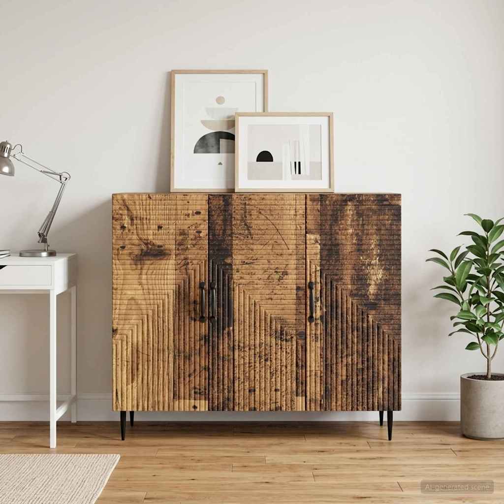 Sideboard Altholz 89 x 34,5 x 80 cm Holzwerkstoff