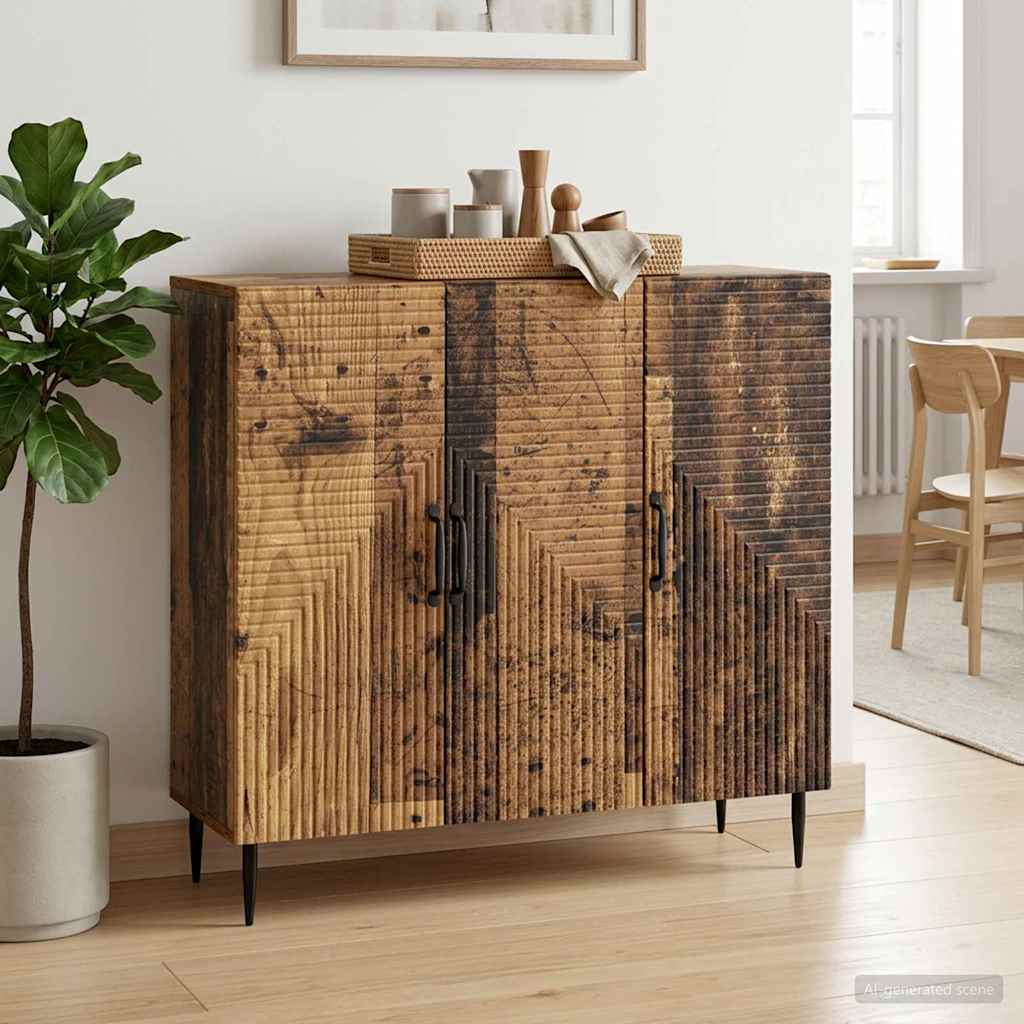 Sideboard Altholz 89 x 34,5 x 80 cm Holzwerkstoff