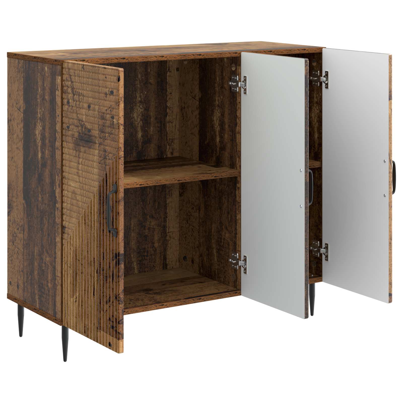 Sideboard Altholz 89 x 34,5 x 80 cm Holzwerkstoff
