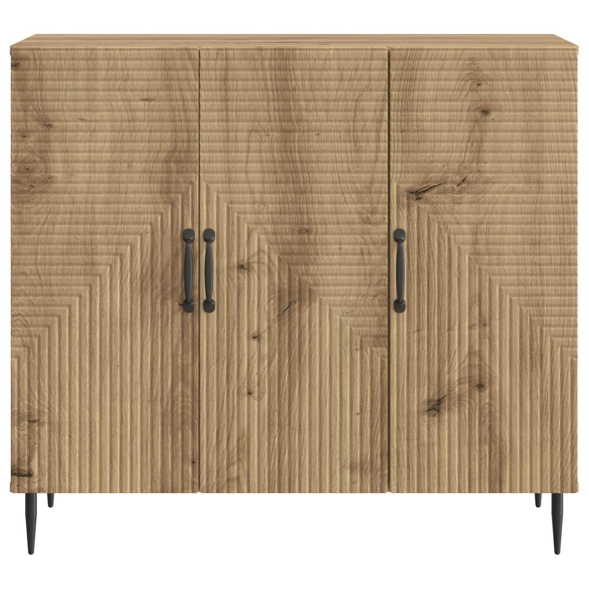Sideboard Artisan-Eiche 89 x 34,5 x 80 cm Holzwerkstoff