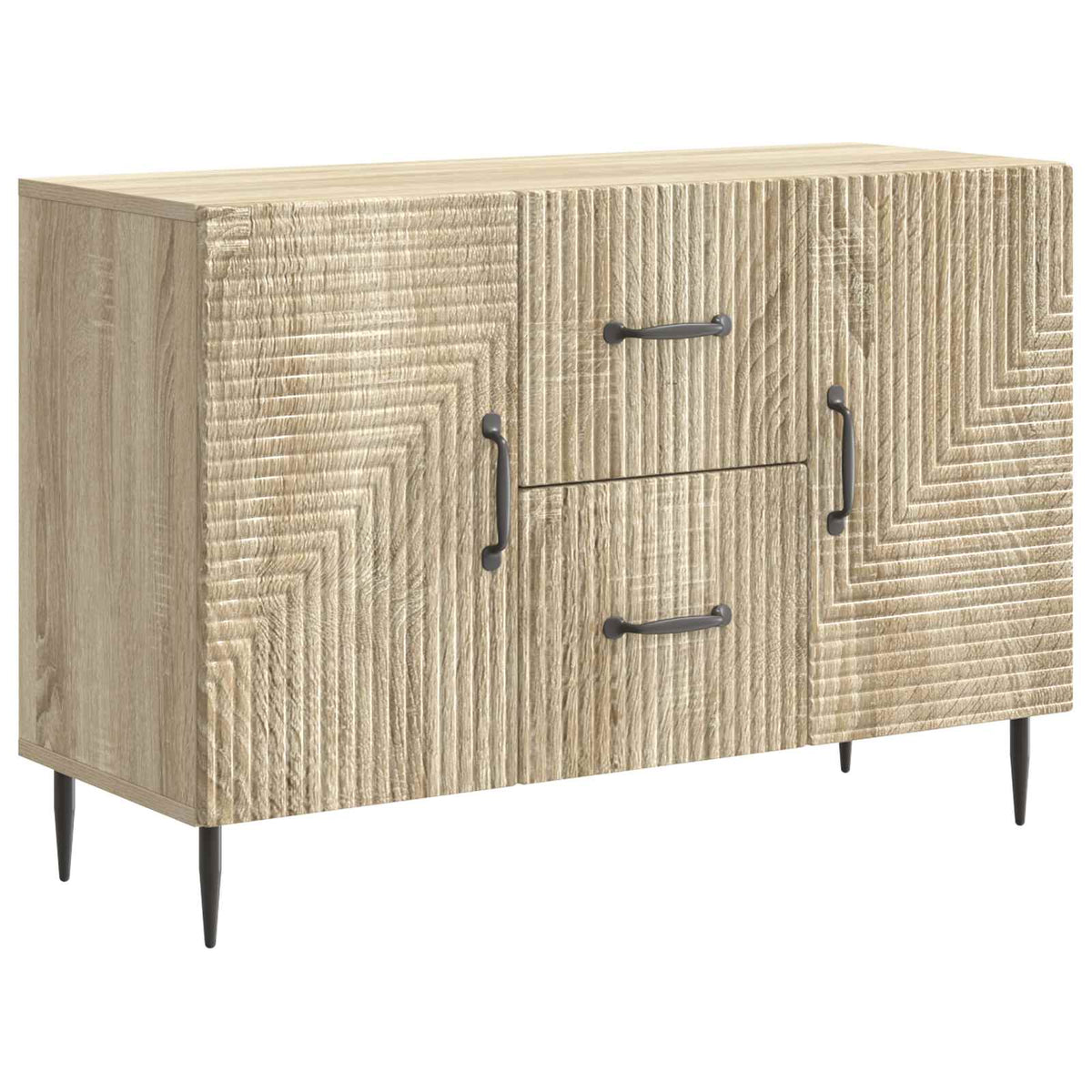 Sideboard Sonoma-Eiche 89 x 34,5 x 60 cm Holzwerkstoff