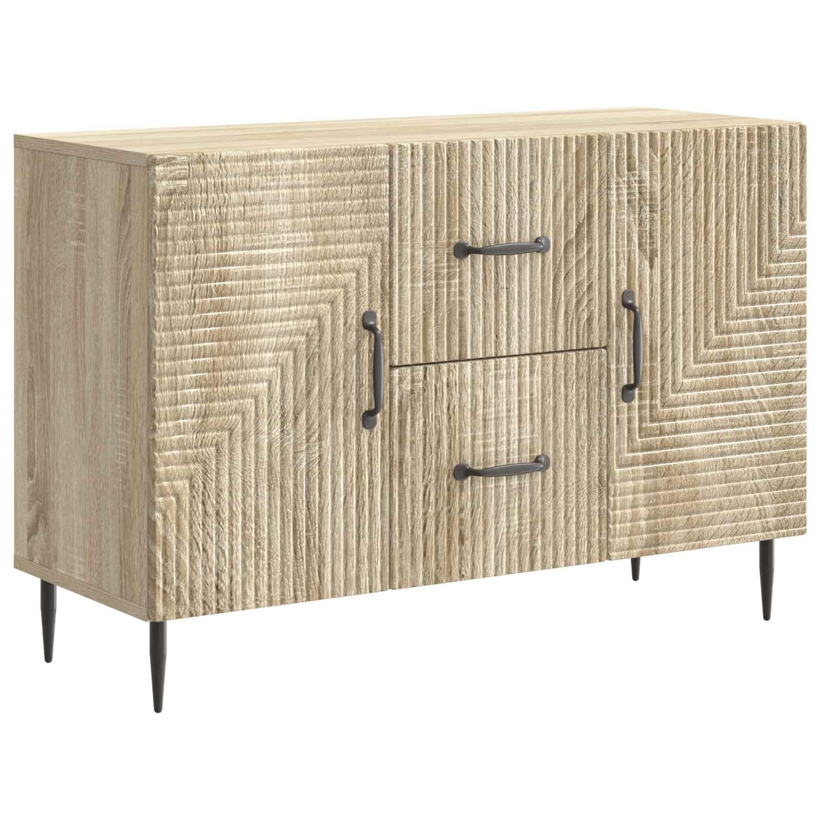 Sideboard Sonoma-Eiche 89 x 34,5 x 60 cm Holzwerkstoff