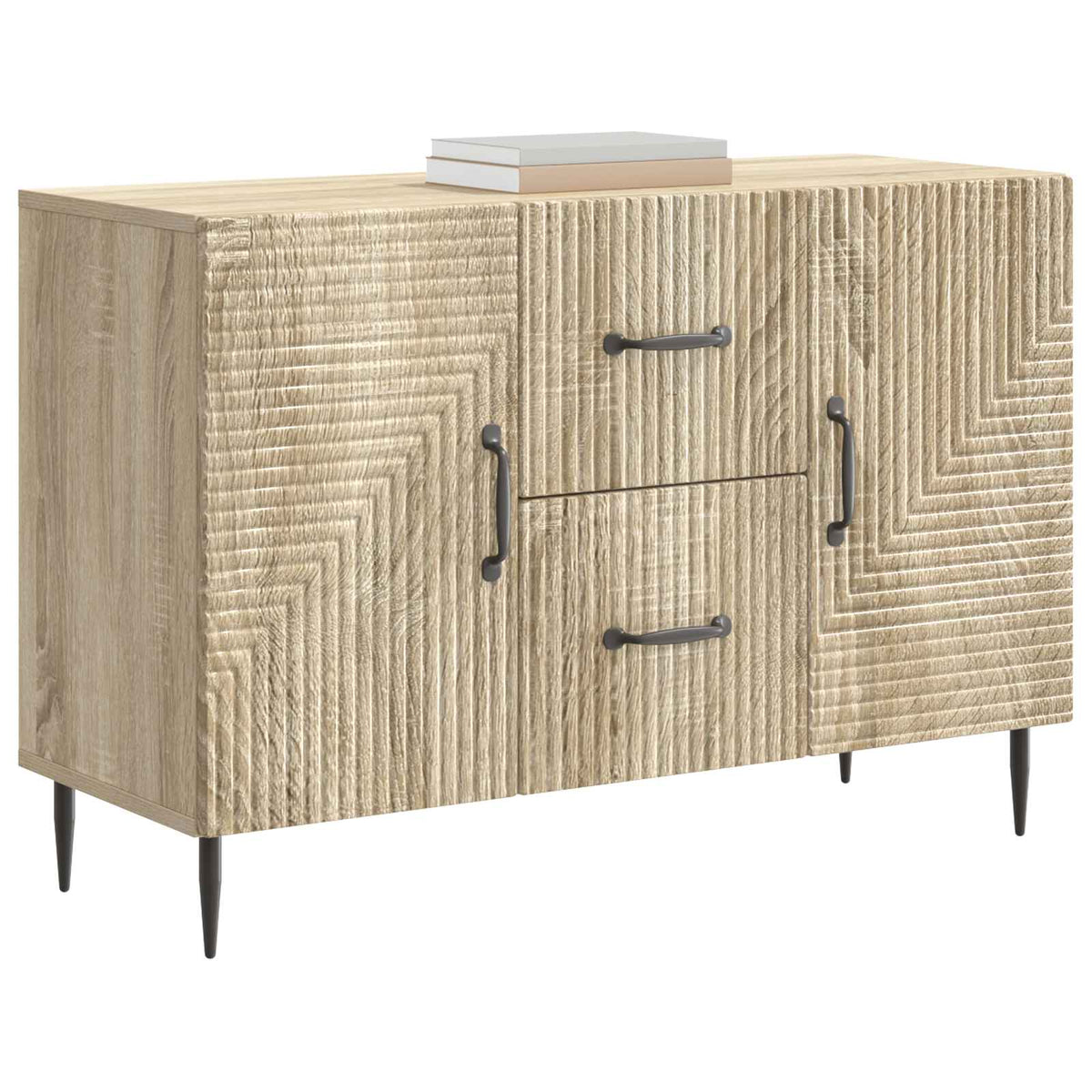 Sideboard Sonoma-Eiche 89 x 34,5 x 60 cm Holzwerkstoff