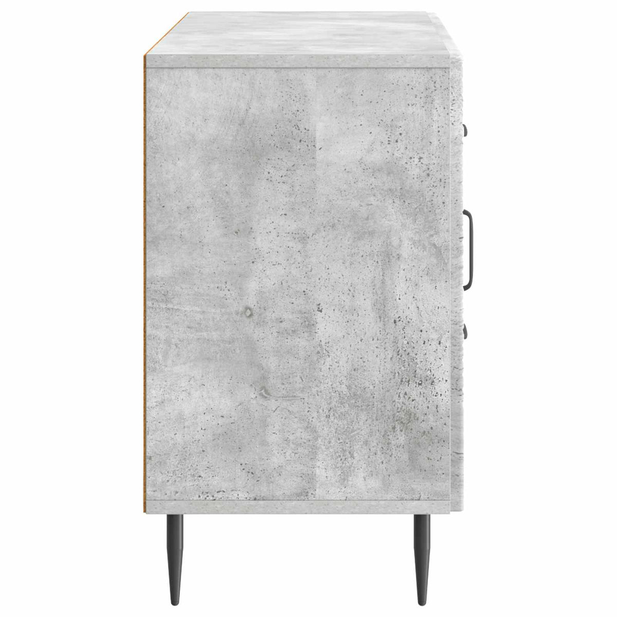 Sideboard Betongrau 89 x 34,5 x 60 cm Holzwerkstoff