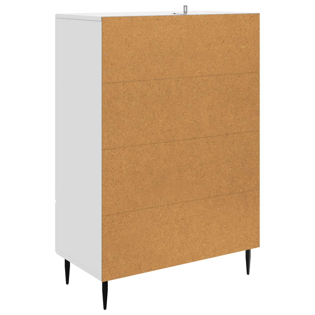 Sideboard Weiß 66 x 34,5 x 95 cm Holzwerkstoff