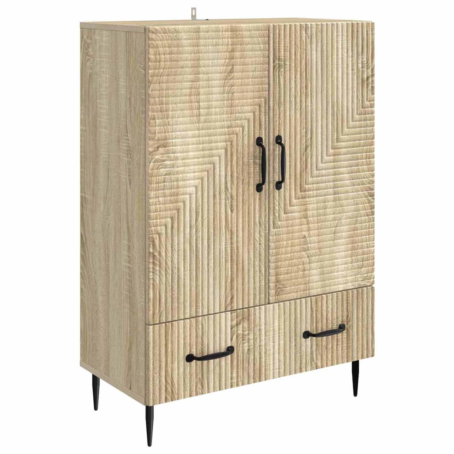 Sideboard Sonoma-Eiche 66 x 34,5 x 95 cm Holzwerkstoff