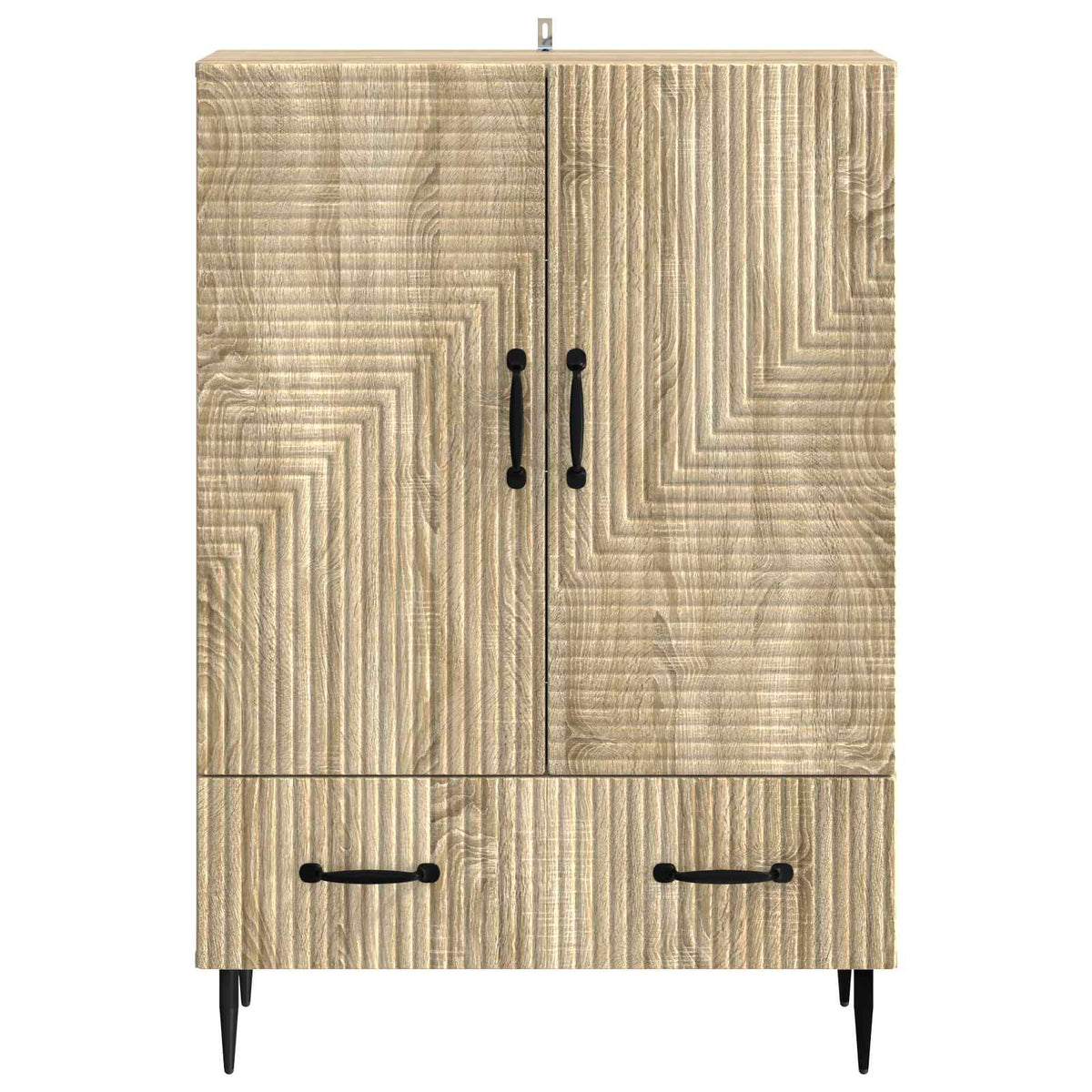 Sideboard Sonoma-Eiche 66 x 34,5 x 95 cm Holzwerkstoff