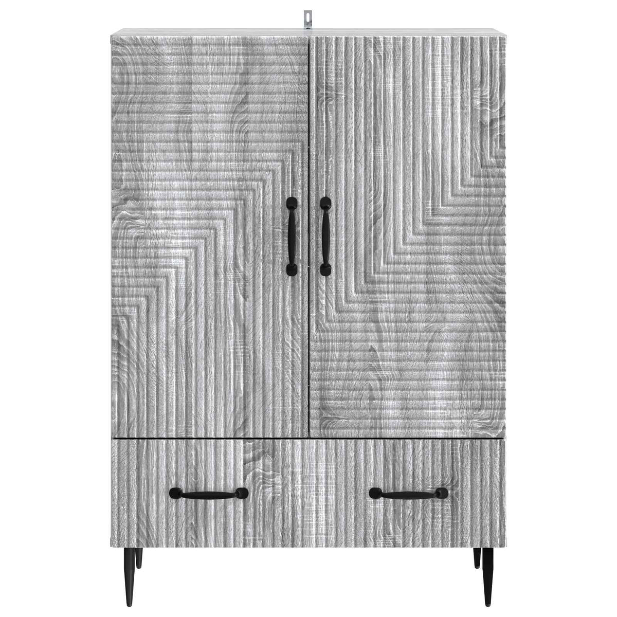 Sideboard Graues Sonoma 66 x 34,5 x 95 cm Holzwerkstoff