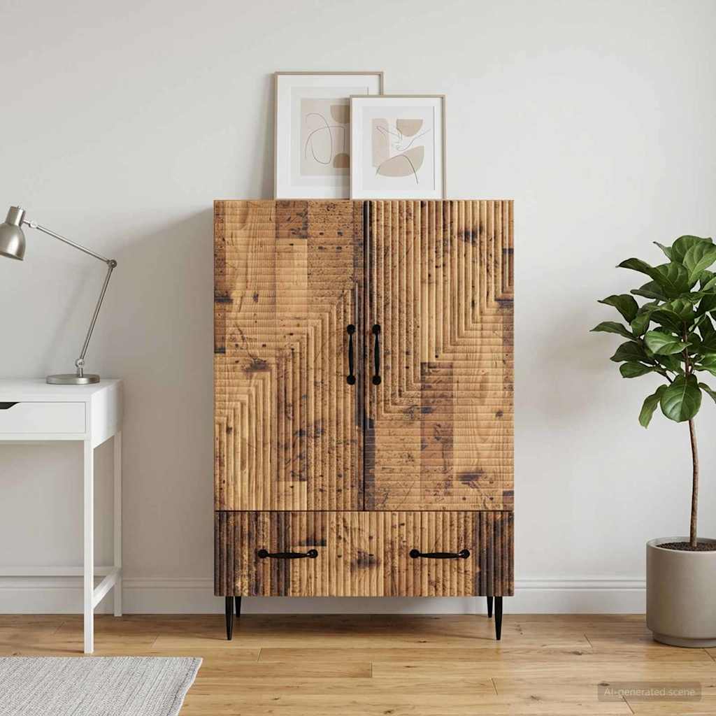 Sideboard Altholz 66 x 34,5 x 95 cm Holzwerkstoff