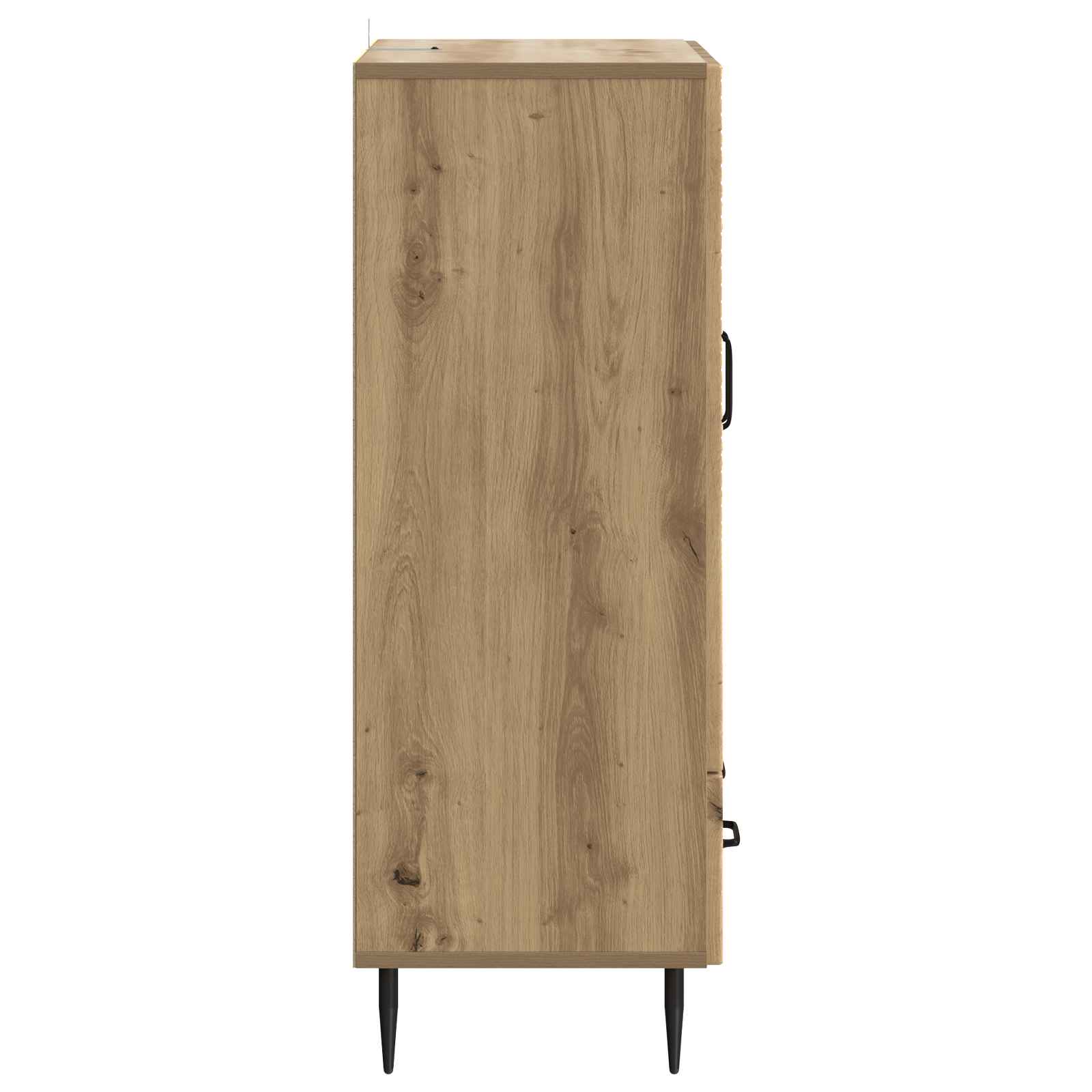 Sideboard Artisan-Eiche 66 x 34,5 x 95 cm Holzwerkstoff