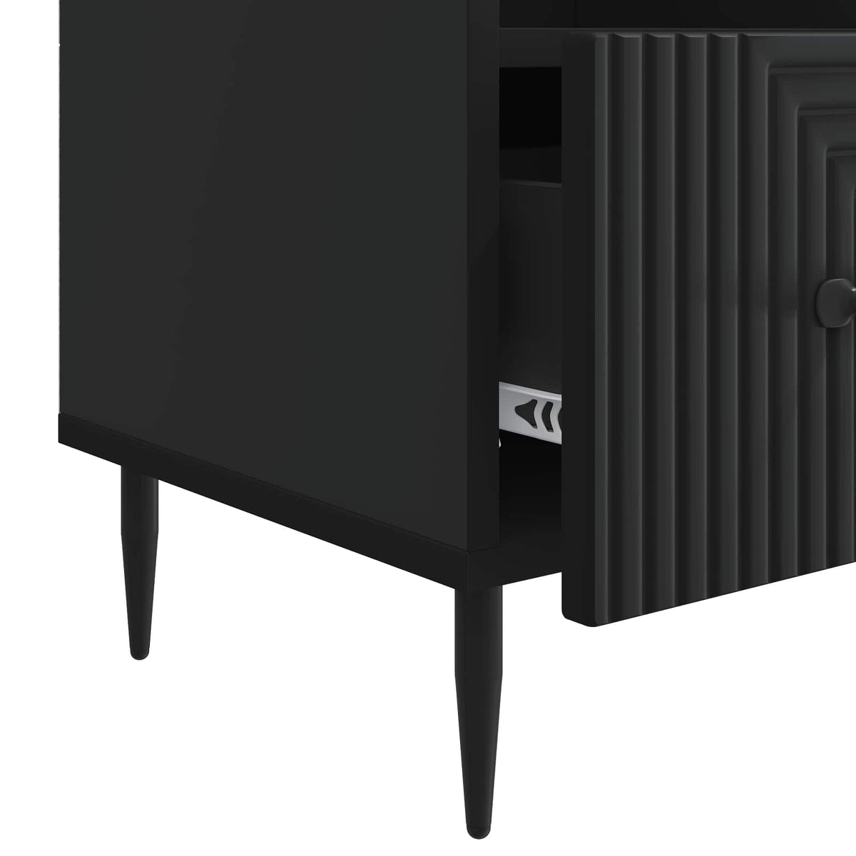 TV-Schränk Schwarz 102 x 34,5 x 50 cm Holzwerkstoff