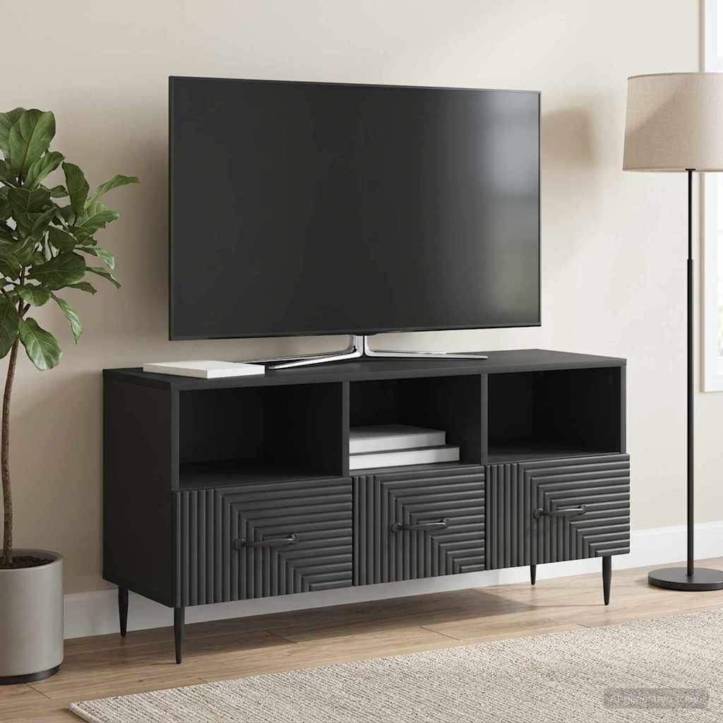 TV-Schränk Schwarz 102 x 34,5 x 50 cm Holzwerkstoff