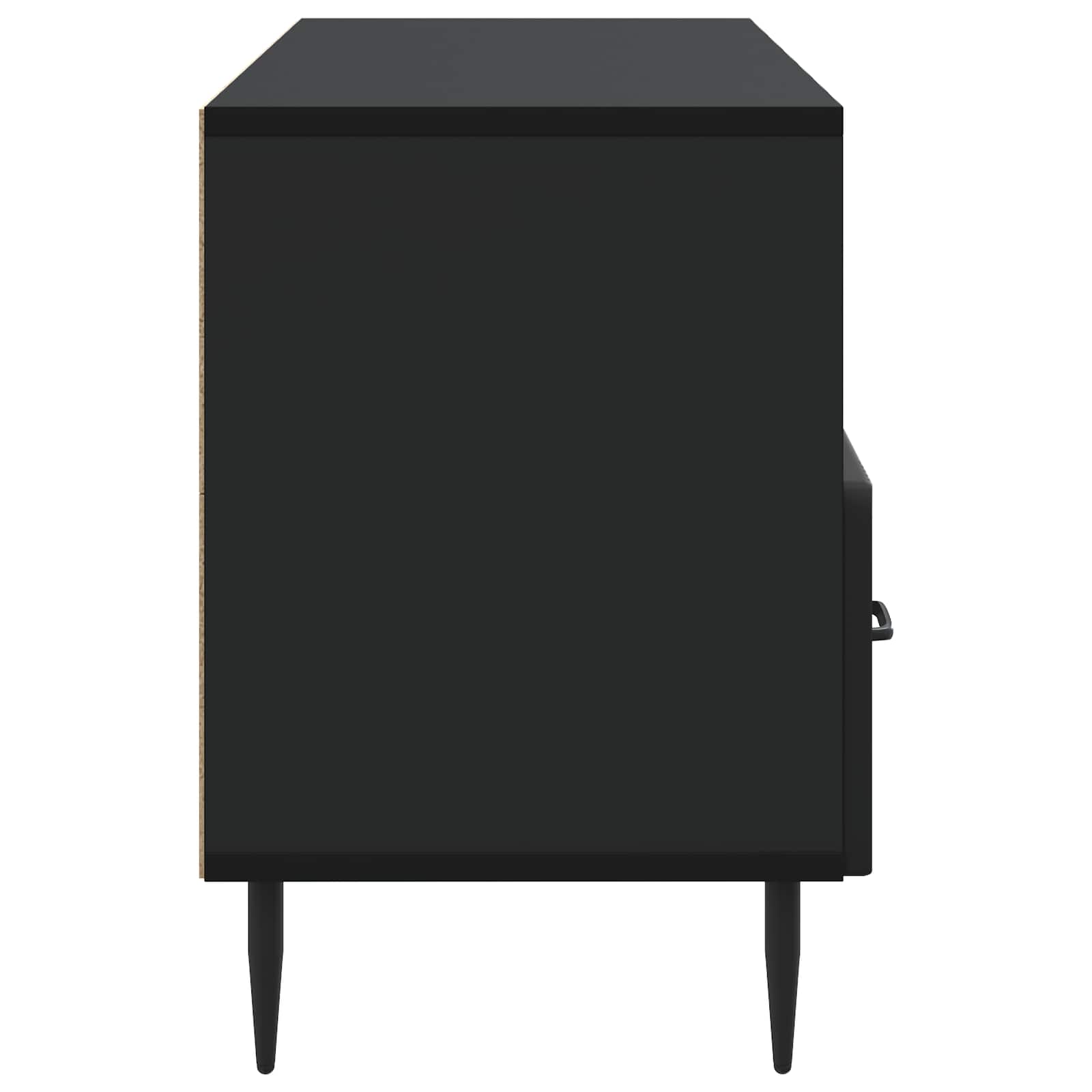 TV-Schränk Schwarz 102 x 34,5 x 50 cm Holzwerkstoff