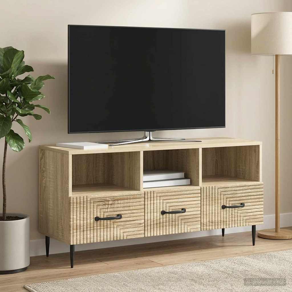 TV-Schränk Sonoma-Eiche 102 x 34,5 x 50 cm Holzwerkstoff