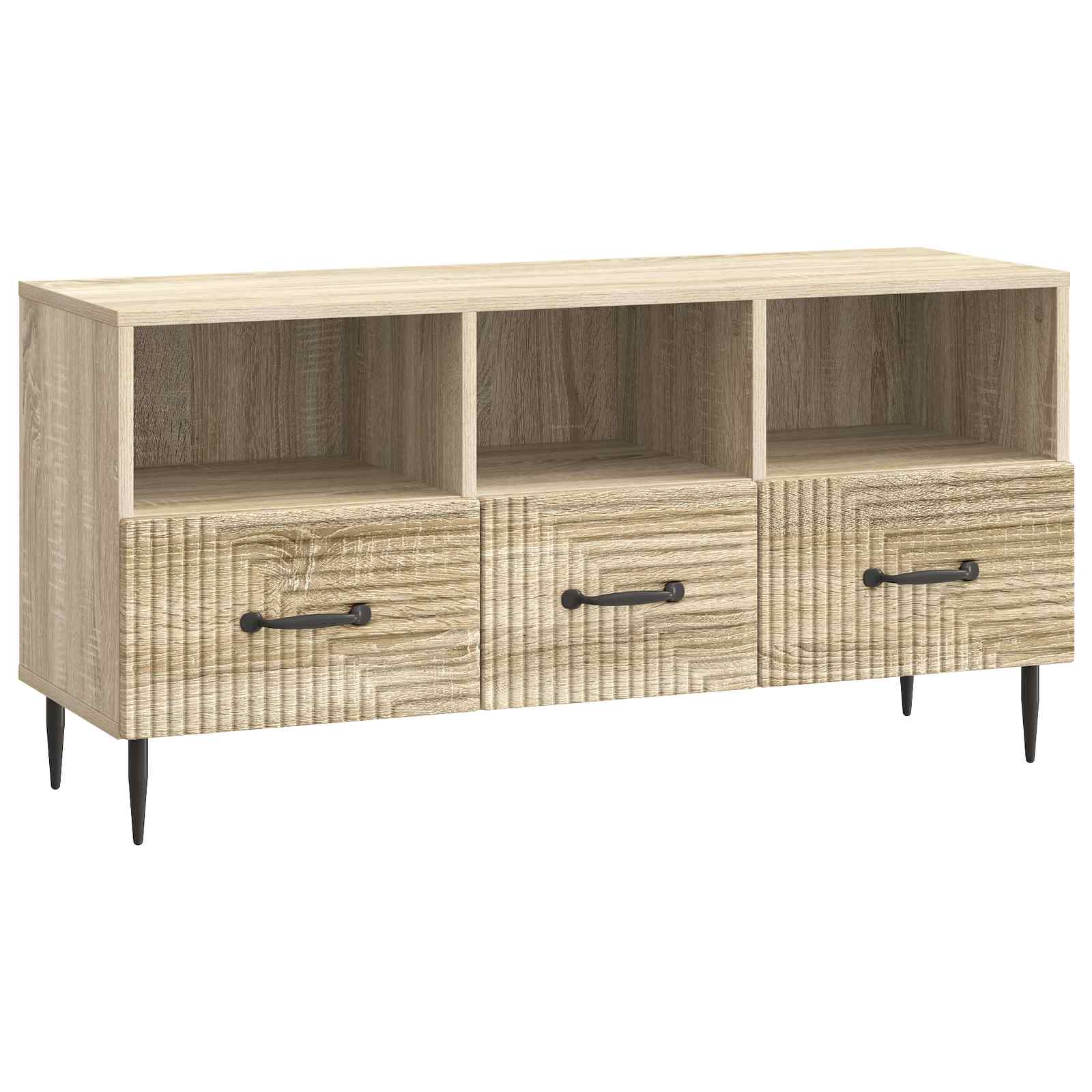 TV-Schränk Sonoma-Eiche 102 x 34,5 x 50 cm Holzwerkstoff